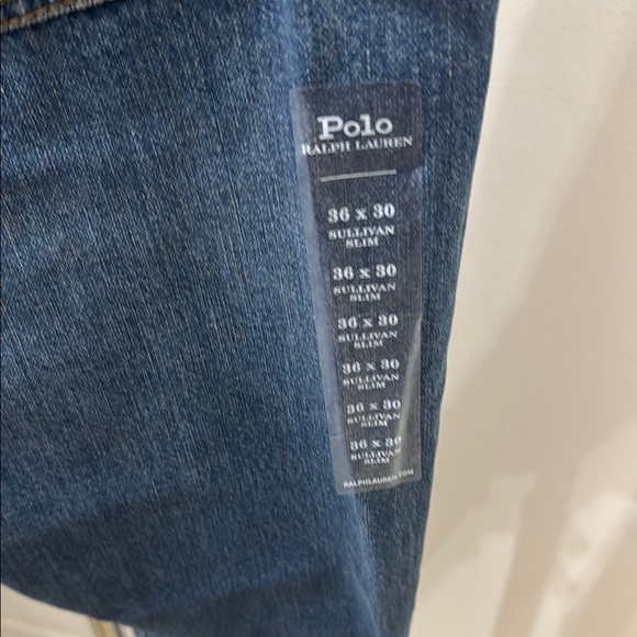 Ralph Lauren Straight Blue Jeans Timeless Design - Picture 4 of 6